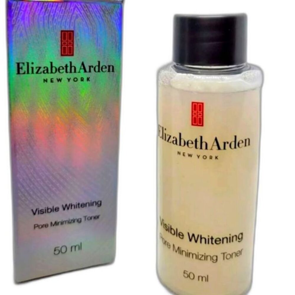 ELIZABETH ARDEN VISIBLE WHITENING PORE MINIMIZING TONER - 50 ML - New In Box
